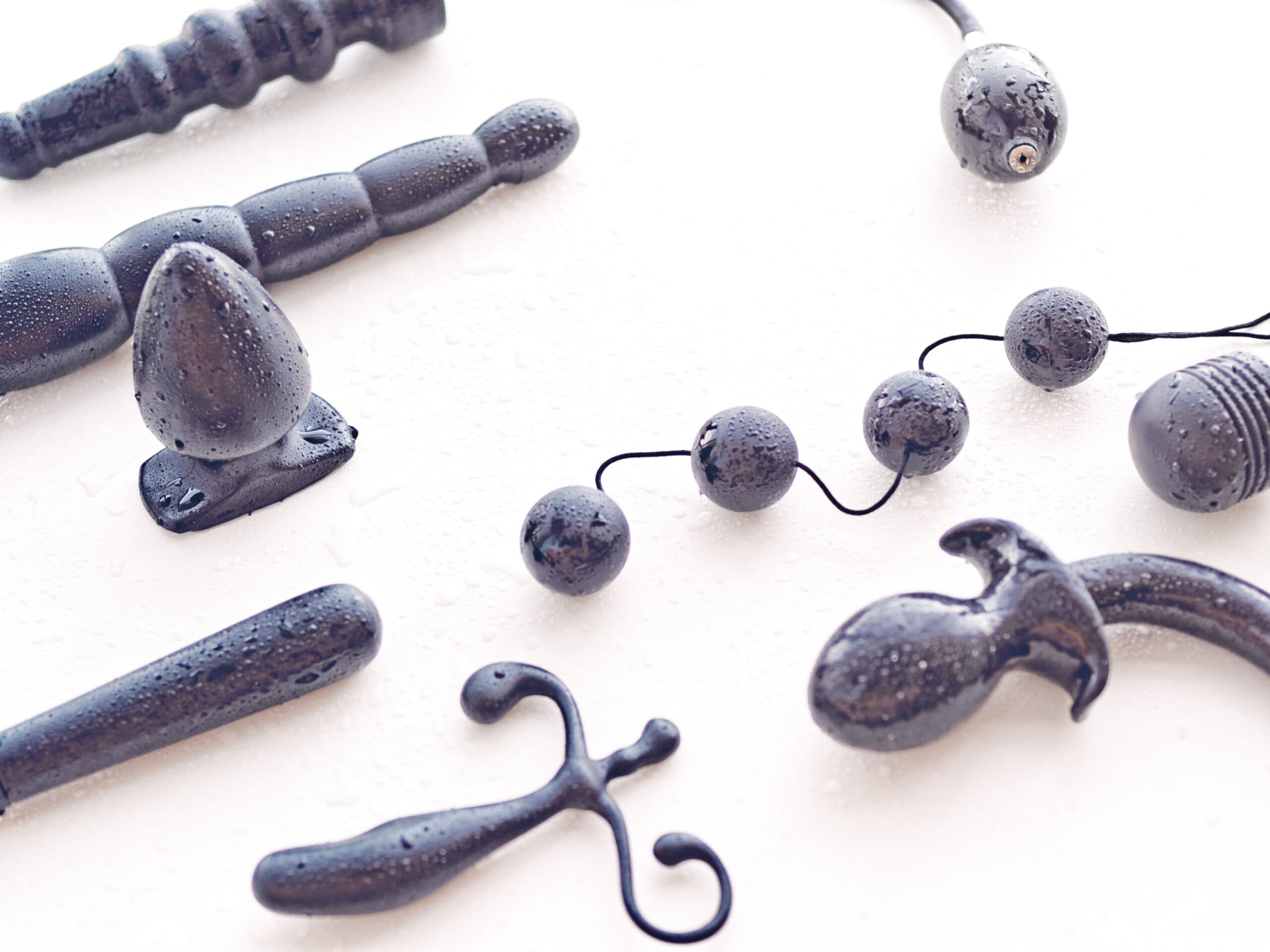 Wet,Sex,Toys,(dildo,,Anal,Plug,,Love,Balls,And,Other)